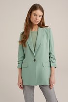 WE Fashion Dames regular fit blazer