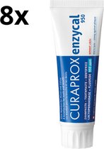 8x Curaprox Enzycal 950 Tandpasta - Voordeelverpakking