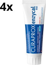 4x Curaprox Enzycal 950 Tandpasta - Voordeelverpakking