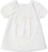 Noppies Girls Dress Coventry Robe à manches courtes Filles - Whisper White - Taille 62