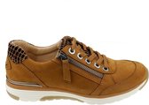 Gabor rollingsoft sensitive 76.973.32 - dames rollende wandelsneaker - bruin - maat 37.5 (EU) 4.5 (UK)