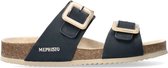 Mephisto Madison - dames sandaal - blauw - maat 35 (EU) 2.5 (UK)