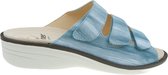 Ganter Hera - dames sandaal - blauw - maat 39 (EU) 6 (UK)