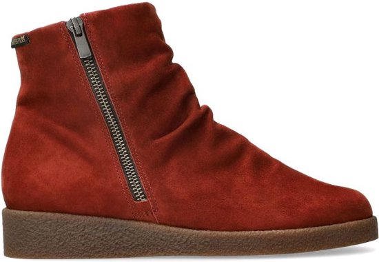 Mephisto Cassandra - dames laars - rood - maat 36 (EU) 3.5 (UK)