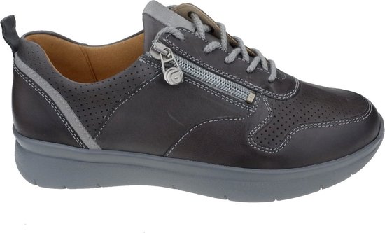 Ganter Kira - dames sneaker - grijs - maat 40.5 (EU) 7 (UK)