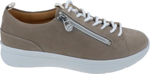 Ganter Kira - dames sneaker - Taupe - maat 36 (EU) 3.5 (UK)