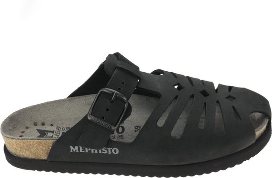 Mephisto Nikos - heren sandaal - zwart - maat 44 (EU) 9.5 (UK)