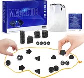 Magnetisch schaken - dammen - verschillende magneten - reis spel - kluster variant - schaakspel