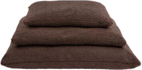 Coussin orthopédique pour chien Teddy M 100 x 80 - Marron