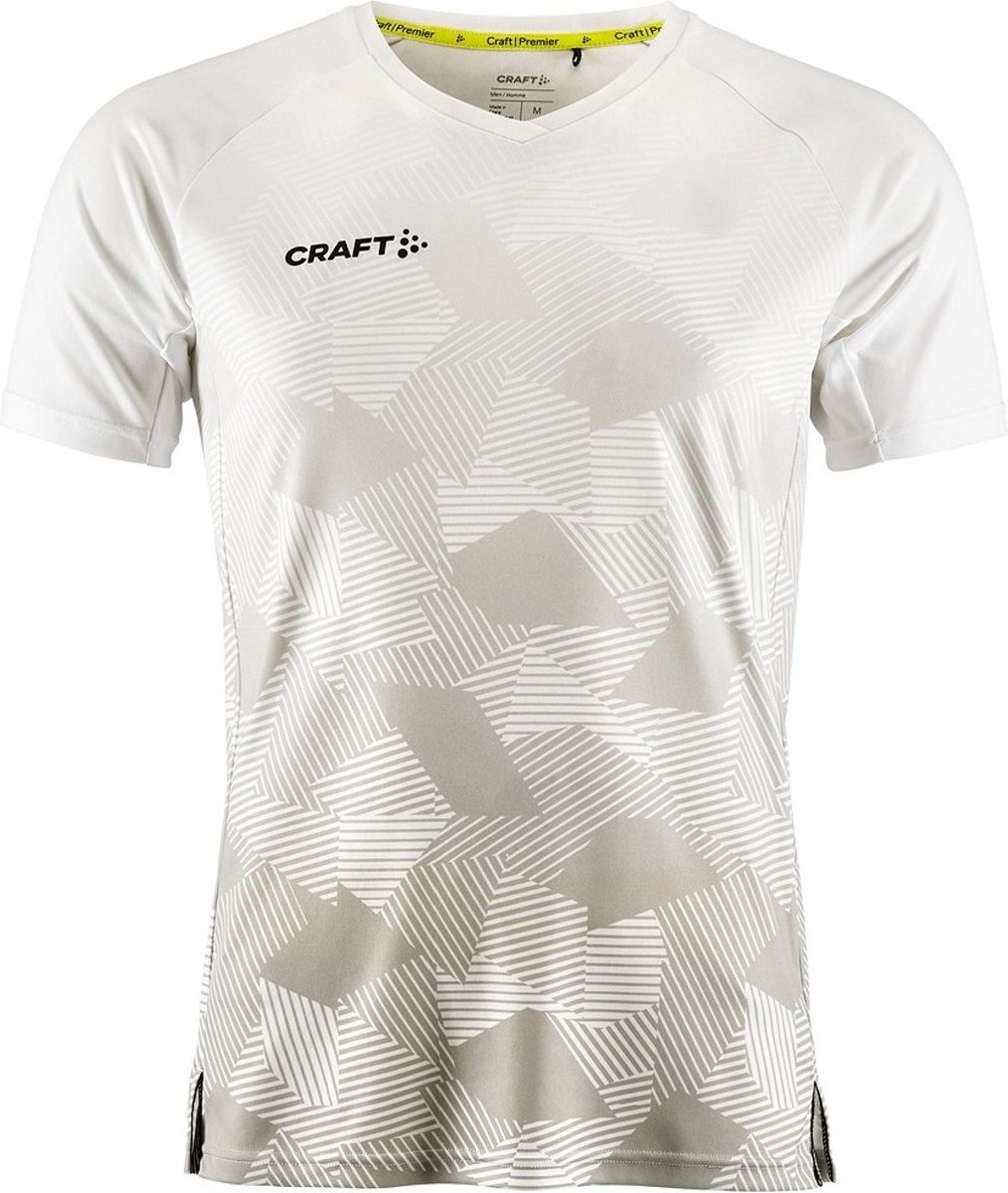 Craft Premier Fade Shirt Korte Mouw Heren - Wit | Maat: L