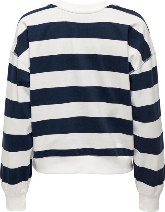 Only Onlserena L/s Stripe O-Neck Sweater Naval Academy BLAUW XS