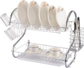 Borvat® | Sèche-vaisselle avec plateau amovible à deux niveaux
