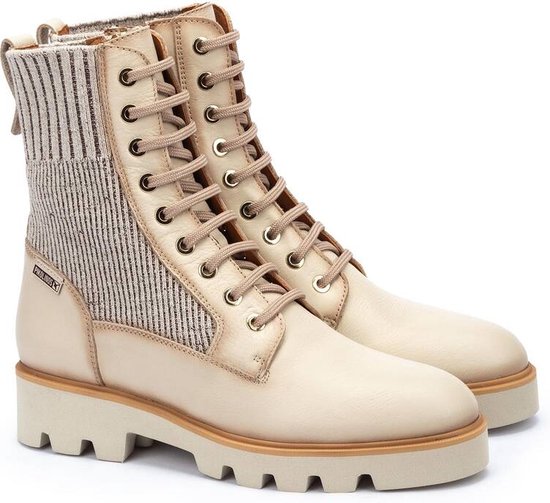 Pikolinos Salamanca - dames laars - wit - maat 36 (EU) 3 (UK)