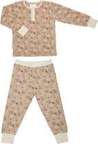 Nuuroo – Sara Sleepwear Pyjama – Sand Flower bee Roze maat 92