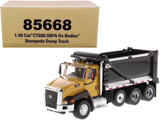 Cat CT660 Truck - Kieper - 1:50 - Diecast Masters - Transport Series