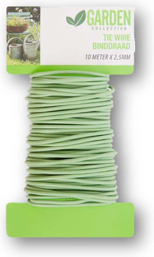 Tuindraad - Tuindraad groen - Binddraad - Tuindraad - 10m - 2.5mm - Tuinieren -...