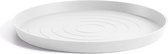 Ecopots Saucer Round - Pure White - Ø58,7 x H4,5 cm - Ronde witte onderschotel