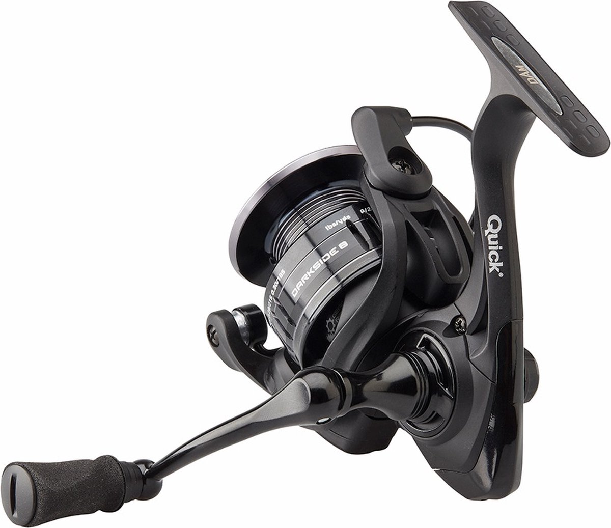 DAM Quick Darkside 8000 FD - 7+1 BB - aluminium spoel - EVA handgreep