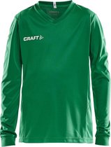 Craft Squad Jersey Solid LS Jr 1906886 - Team Green - 134/140