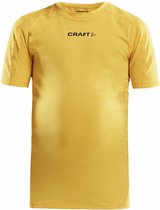 Craft Pro Control Compression Tee Jr 1906859 - Sweden Yellow - 146/152