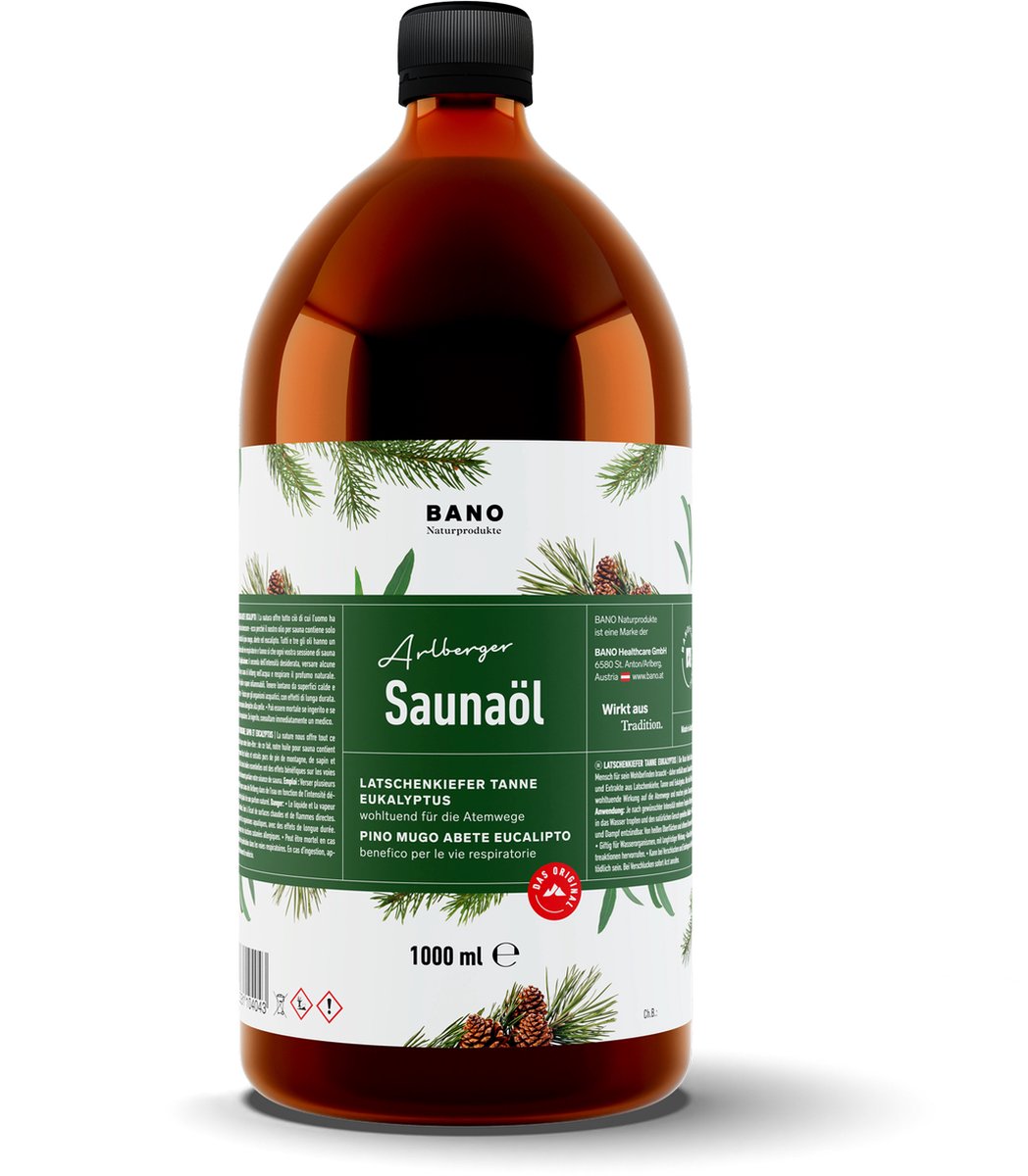 Goedkoopste Tiroolse Sauna olie - 1000ml