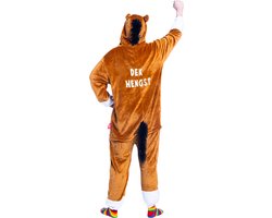 Paard onesie - dieren onesie - verkleedkleding - carnavalskleding - Carnaval kostuum - dames - heren – volwassenen - Dekhengst - Maat M/L