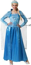 Kostuum Prinses Blauw - XS/S