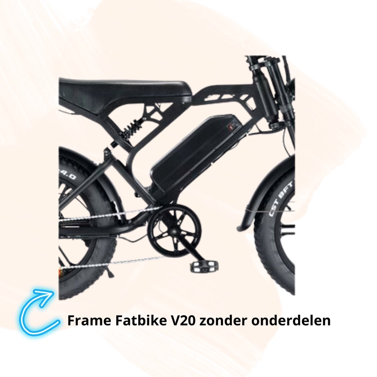 Fatbike Frame V20 - QM | Sache Bikes