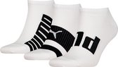 PUMA 3P chaussettes baskets grand logo blanc - 43-46