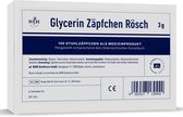 Rösch & Handel Glycerine Zetpillen 3 gr. - 100 stuks verpakking