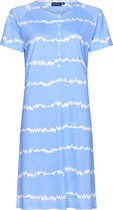 Pastunette - Summer Blue - Dames Nachthemd - Blauw - Organisch Katoen - Maat 36