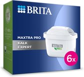 BRITA Kalk Expert Maxtra Pro All-In-1 Filterpatronen - 6 Stuks Voordeelverpakking | Optimaal Kalkvrij Water met Brita Maxtra Filter | Brita Waterfilter voor Waterfilterkan