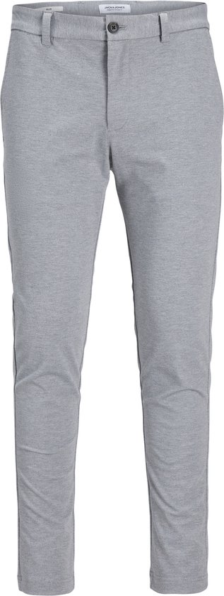 Jack & Jones Broek Jpstmarco Jjcooper Chino Noos 12237523 Grey Melange Mannen Maat - W28 X L34