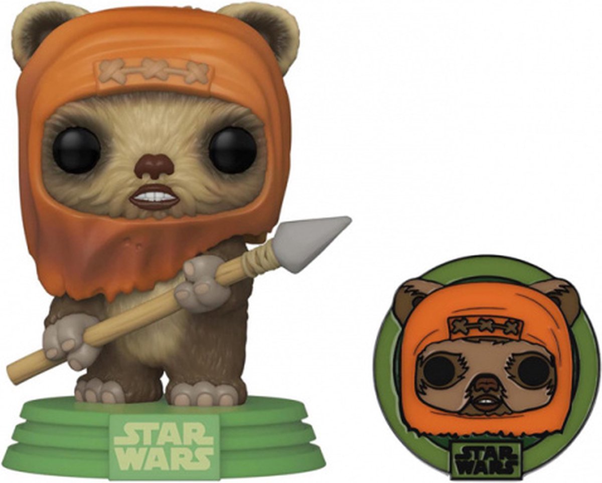Funko Pop! Star Wars: Across the Galaxy - Wicket W. Warrick Endor with PIn
