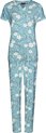 Pastunette - Tree Blossom - Dames Pyjamaset - Blauw - Viscose - Maat 46