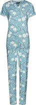 Pastunette - Tree Blossom - Ensemble pyjama femme - Blauw - Viscose - Taille 46