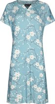 Pastunette - Tree Blossom - Dames Nachthemd - Blauw - Viscose - Maat 48