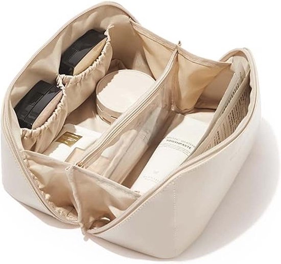 Reis Toilettas - Cosmetica Tas - Travel Organizer - Etui voor Toiletartikelen-Toilettas- Hangend - Waterbestendig-Profi Make-upPinsel-Tasche Portable-Multifunction-grote capaciteit