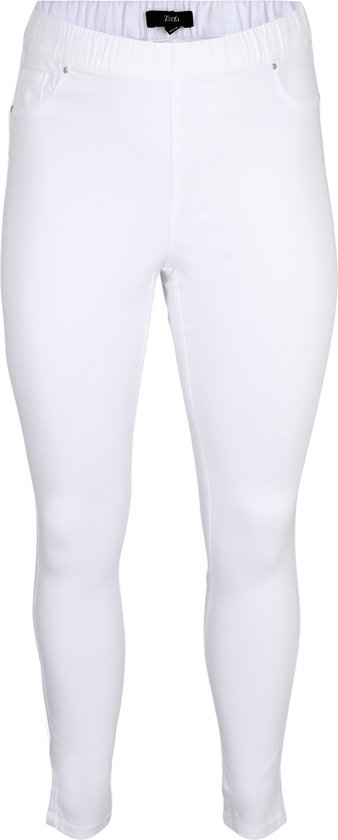 ZIZZI JTALIA, JEGGINGS Dames Jeans - White - Maat L/78 cm