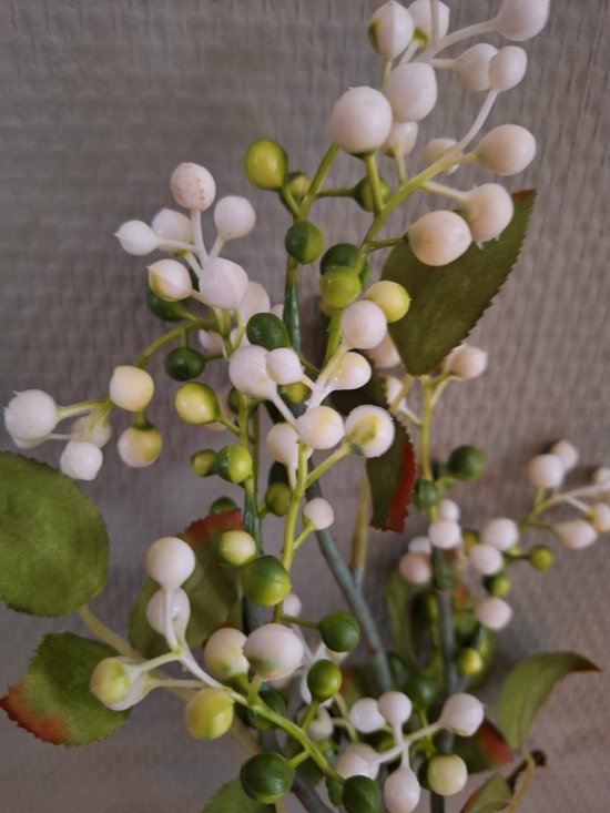 countryfield-branche artificielle-baies blanches-fleur artificielle-blanche