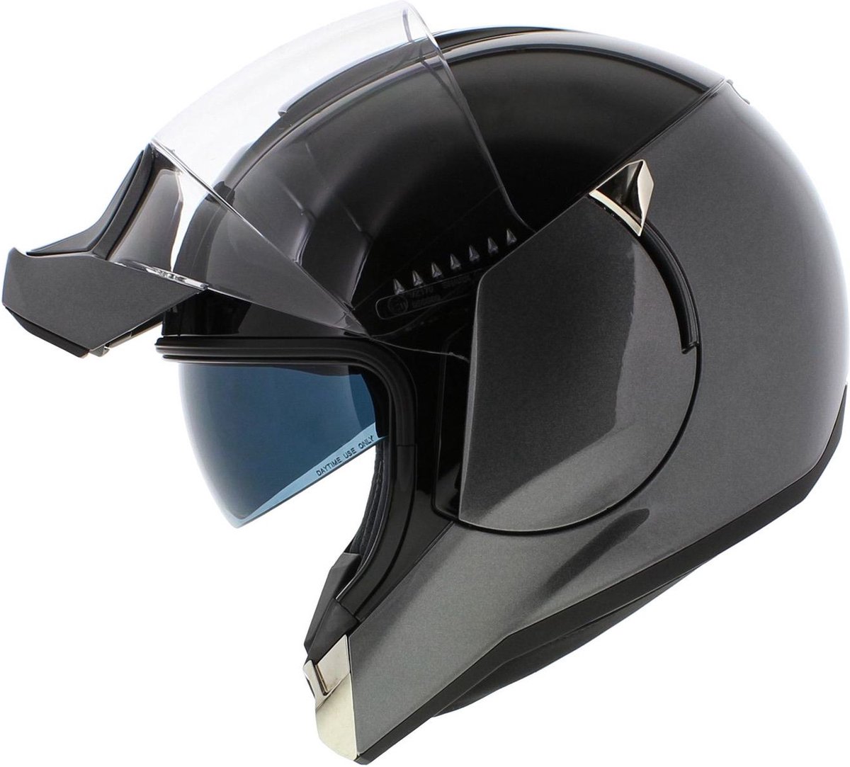 Shark Evojet Helm Dual glans zwart grijs – foto 7