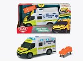 Samu ambulance - Dickie - IVECO Daily - Vrijloop - Geluids- en lichteffecten