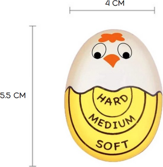 Egg Timer - Eiertimer - Ei timer - Ei wekker - Egg Boiler - Eierwekker - EggEasy