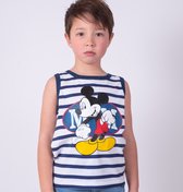 Chemise Mickey Mouse Blauw rayé - Taille 116