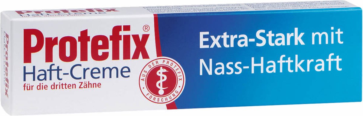 Goedkoopste Protefix Extra Sterke Kleefcrème - Tube 47 gram.