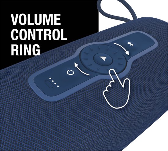 Fresh 'n Rebel Bold M2 - Waterproof Bluetooth speaker - True Blue van Fresh ‘n Rebel — afbeelding 2