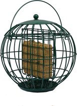 Birdcakehouder met beschermkap - inclusief 3 birdcake's - buitenvogelvoer - voederplek voor vogels -