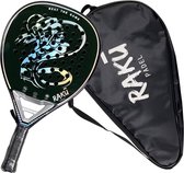 Raku® Cobra Series - Padel Racket - Padel - Padelrackets - Racket - Paddle - Carbon - Inclusief Padelzak
