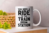 Mok You Need a Ride to the Train Station - FamilyFirst - Gift - Cadeau - LoveMyFamily - GezinEerst - FamilieLiefde - Mom - Sister - Dad - Brother - Mama - Broer - Vader - Zus - anime - Teacher