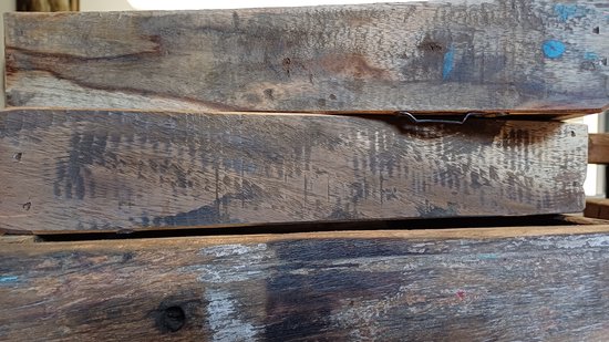 Paneel lijst blank hout - dibond inlijsten in lijst - De Lijstenfabriek B.V